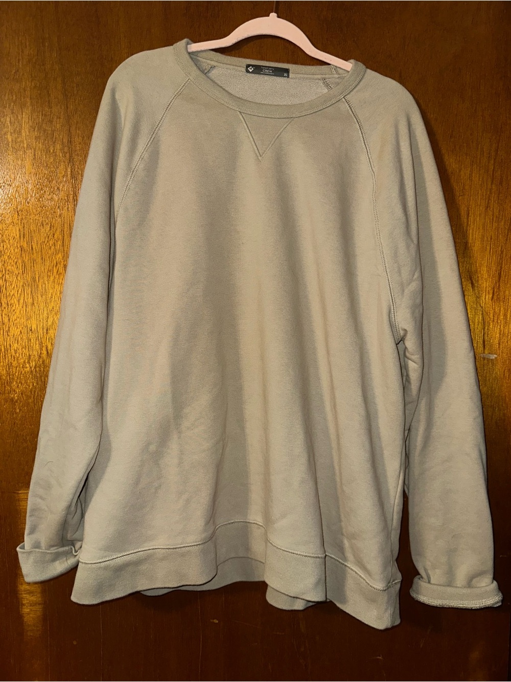 Women’s Crewneck Sweater in Light Beige
